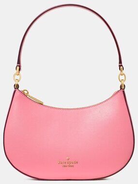 S Kate Spade Paige Pink Shoulder Bag Grapefruit Soda Lether Purse KK983 NWT $329